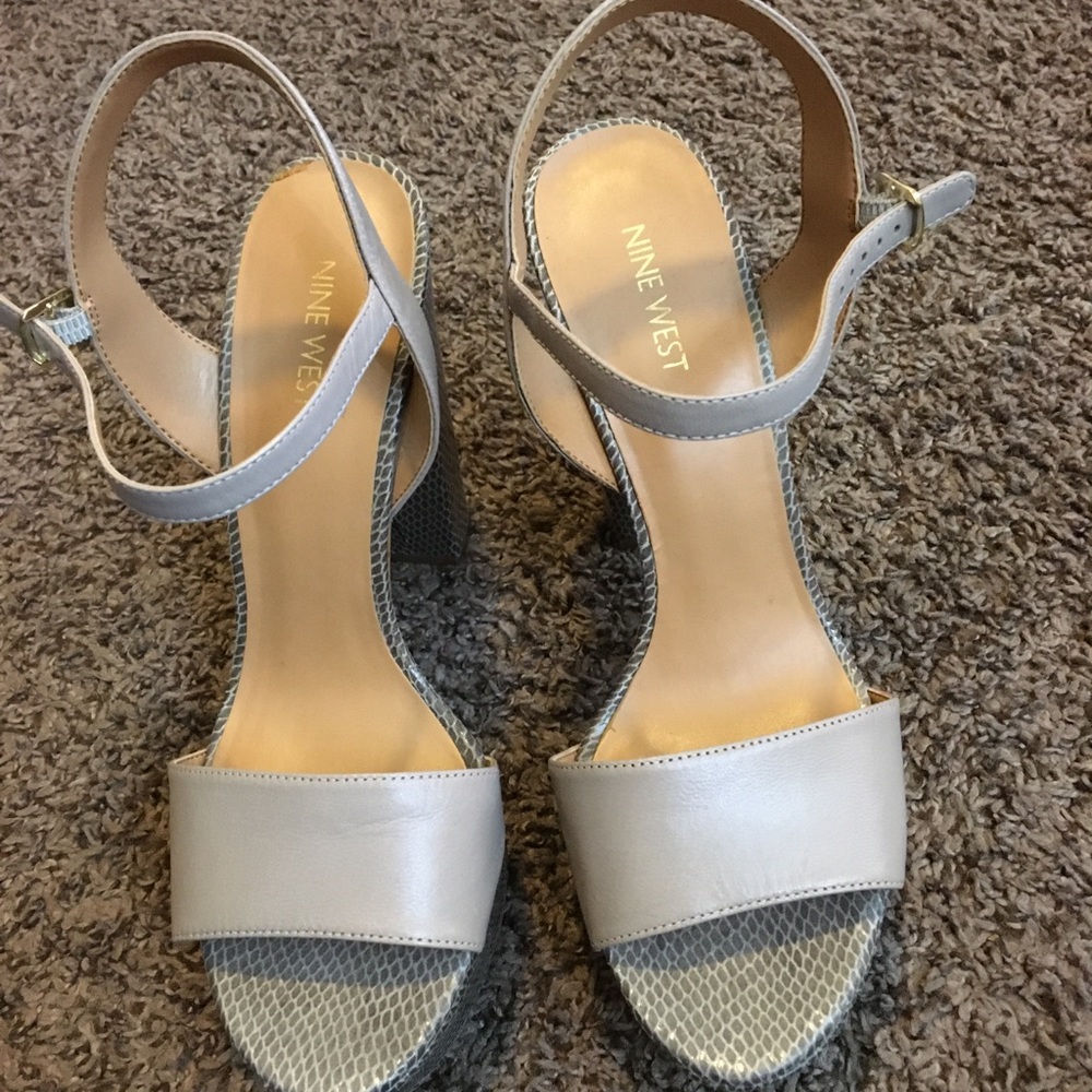 Nine West platform heels